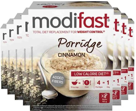 Modifast Weight Control Porridge - 8 x 480 gr - Voordeelverpakking