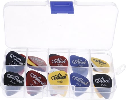 Gitaarplectrums – Speelaccessoires – Muziekinstrument Tool – Guitar Picks – Set van 30 – Meerdere kleuren