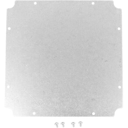 Hammond Electronics 1556HPL Binnenplaat (l x b) 180 mm x 180 mm Aluminium 1 stuk(s)