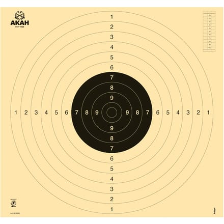 Cible voor luchtpistool Akah (x125)