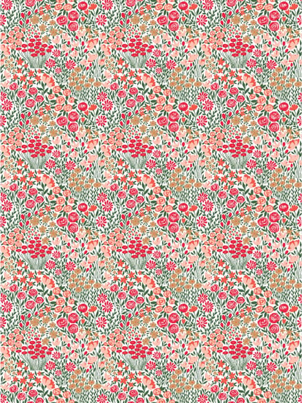 Texture Decopatch papier Rose Garden hotfoil