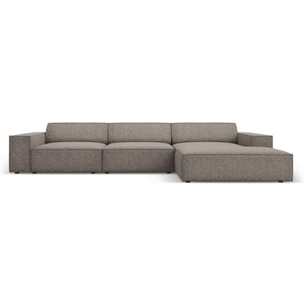 4-zitshoekbank Jodie rechts chenille | Micadoni Home