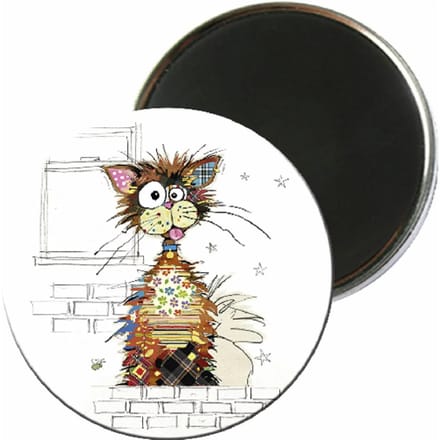 Ronde magneet Kiub Kook Chat Ziggy