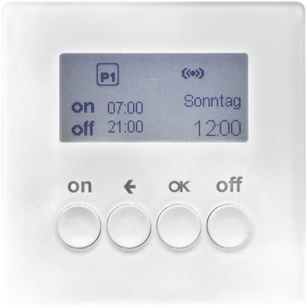 Hager 85745229 BER KNX-RF SCH-KLOK Q PWT