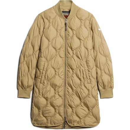 Superdry STUDIOS LONG LINER JACKET Dames Jas - Maat L