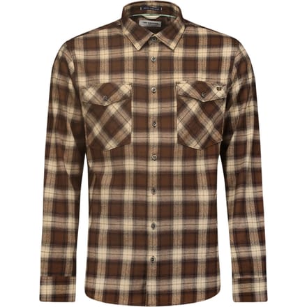 No Excess Shirt Check Brown Größe: L | Casual hemden Outlet | Herren | Braun