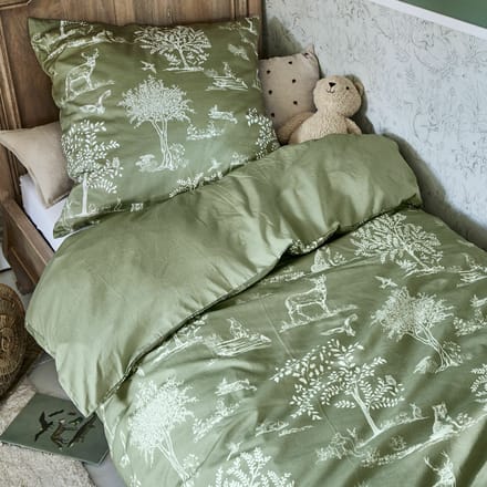 LOBERON Beddengoed Tayora groen