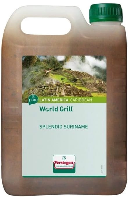 Verstegen - World Grill - Splendid Suriname - Oliemarinade - Drum - Marinades - 2,5L