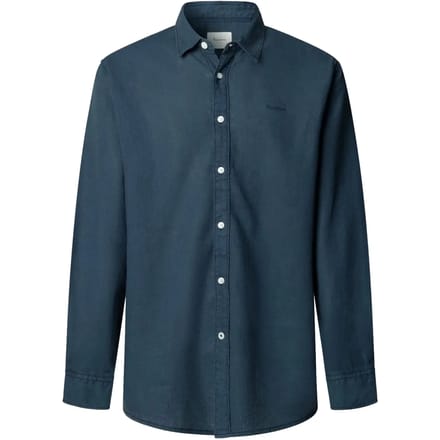 regular fit vrijetijdsoverhemd van mix van katoen en linnen model 'PAYTON'