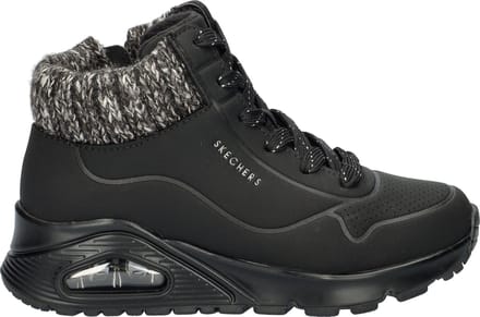Skechers Uno Gen meisjes sneaker - Zwart