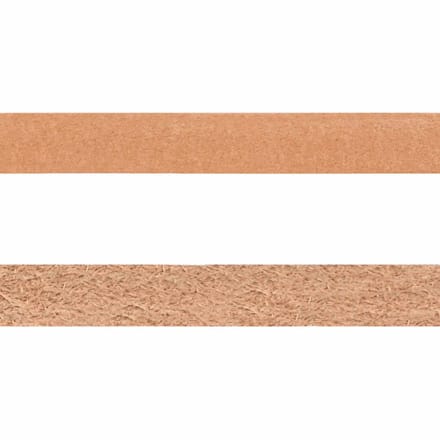 vidaXL - Leren - riem - 1 - Lichtbruin - 500 - x - 0,3 - cm - Leer