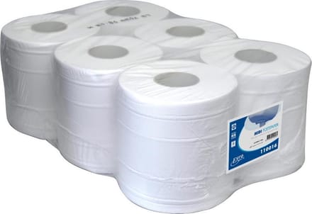 Euro Products | Midirol 2-laags | Cellulose wit | 6 x 160 meter