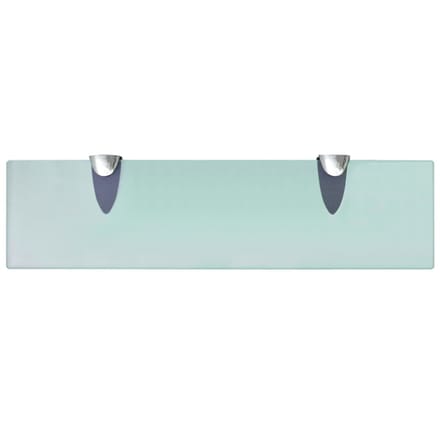 vidaXL - Zwevend - schap - 40x10 - cm - 8 - mm - glas