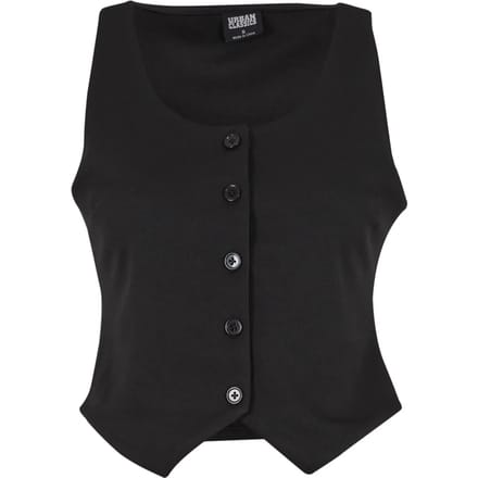 Urban Classics - Jersey Gilet - L - Zwart
