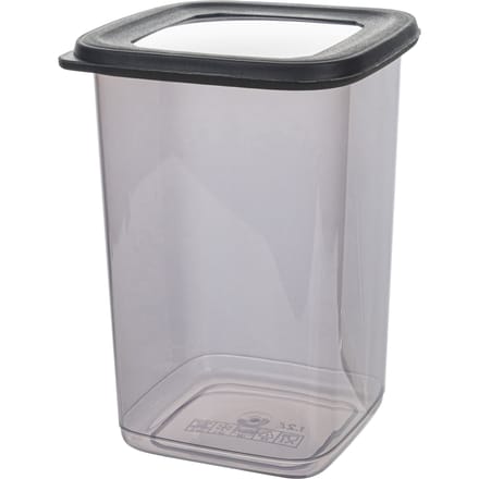 Asir - Set van 12 opbergdozen - Grijs – 6,5 x 6,5 x 13 cm