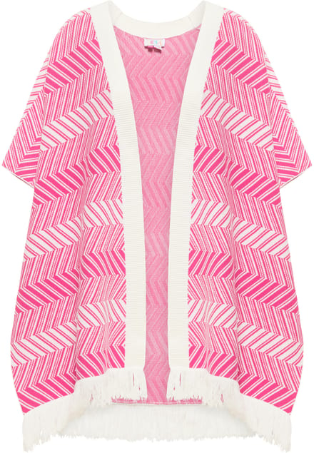 IZIA gebreide poncho mahisha