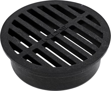 Rond Afvoerrooster 4 Inch - Ideaal voor Drainage van Water en Puin