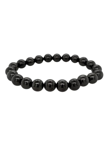 Shungit kralenarmband 8 mm