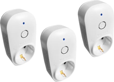 Set van 3 slimme stekkers (wifi schakelaars)