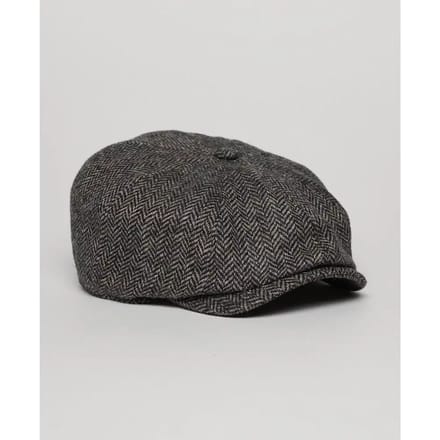 Superdry Baker Boy pet Donkergrijs Grootte: 1SIZE