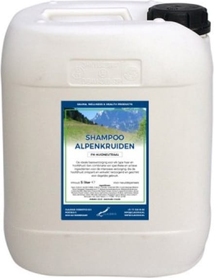 Shampoo Alpenkruiden - 10 Liter - Navulling - Haarverzorging
