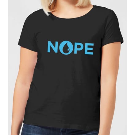 Magic The Gathering Nope Dames T-shirt - Zwart - S