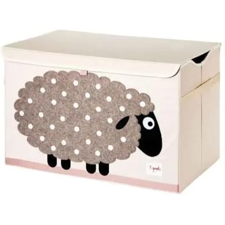 3 Sprouts Opbevaringskasse med låg Sheep