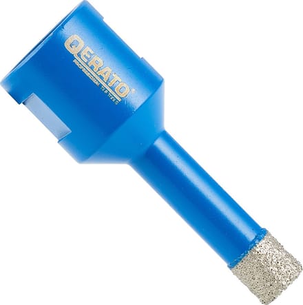 Qerato Diamantboor 10mm Droog - M14 - Tegelboor