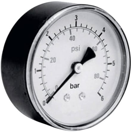 ICH Manometer 306.63.10 Aansluiting (manometer): Achterkant 0 tot 10 bar Schroefdraad (buiten) 1/4 1 stuk(s)