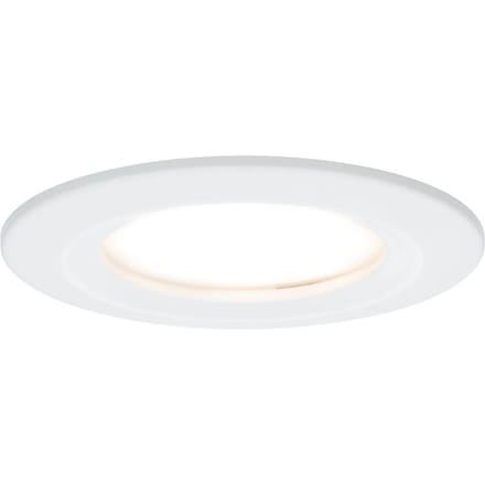 LED-inbouwlamp 3-Step-Dim Nova Coin star IP44 rond 78 mm Coin 6W 470lm 230V dimbaar 2700K Wit mat