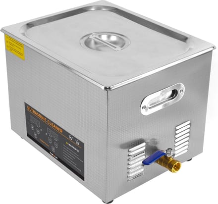 Ultrasone reiniger - zilver - 30l - instelbare timer