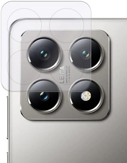 Rosso Camera Protector Geschikt voor Xiaomi 14T | Camera Lens Bescherming | Case Friendly | Ultra Dun Glas | Transparant