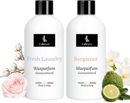 Wasparfum Duo 2 x 250 ml Labryce - Fresh Laundry & Bergamot