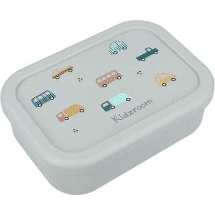 Kidzroom Sweet Cuddles Lunchbox - Groen - Auto's
