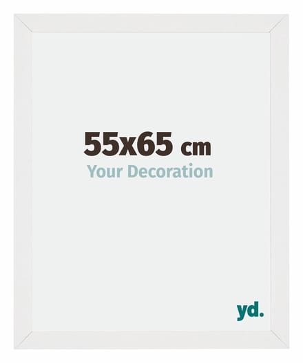 Your Decoration - Fotolijst 55x65 cm - MDF - Wit Hoogglans - Mura