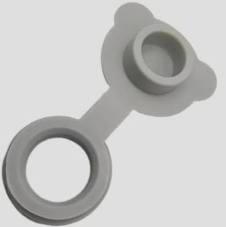 Badplug Set - Afvoer Stopper - Water Dicht Maken - Lekvrij Ontwerp - 3 Cm Diameter - Grijs