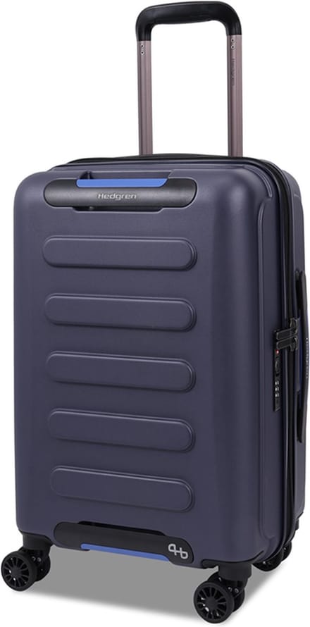 Hedgren Handbagage koffer / Trolley / Reiskoffer - 55 x 35 x 25 cm - Comby - Blauw
