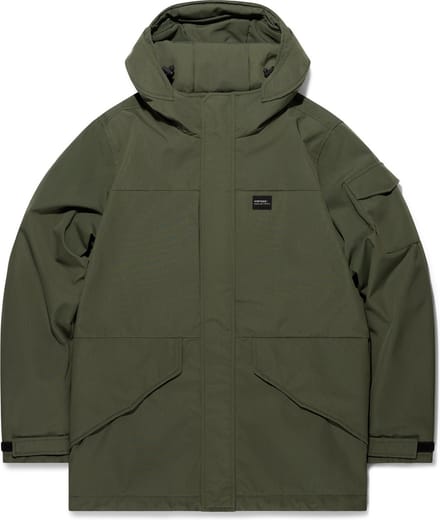 Vintage Industries Oliver Jacket Winterjas olijf XXL - Polyester - Basics