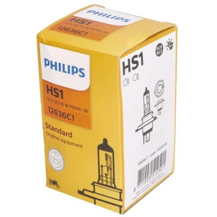 Gloeilamp PHILIPS HS1 Vision Moto 12V, 35W