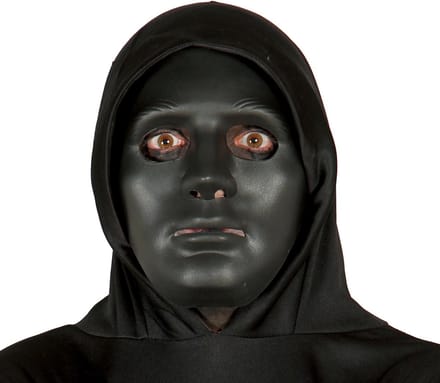 Fiestas Guirca Masker Halloween Pvc Zwart One-size