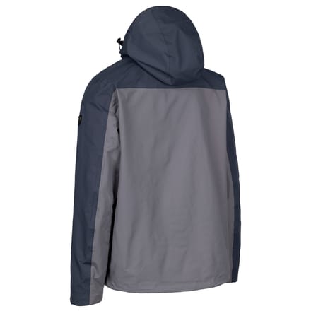 Trespass Heren Curbridge TP75 Waterdichte Jas (Stormgrijs)