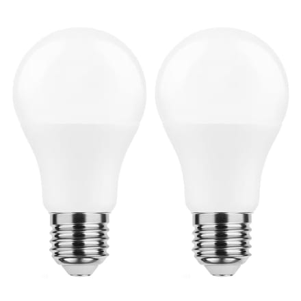 Modee E27 LED Lamp 8.5W - 806lm - 2700K - Warm Wit - LED Globe A60 - Vervangt 60W Halogeen Gloeilamp - 2 stuks