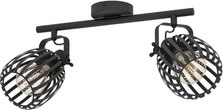EGLO Girona Spot - E27 - 44 cm - Zwart - Staal