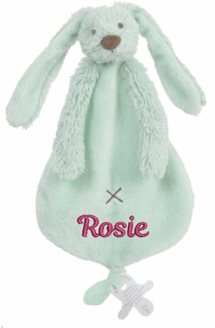 Happy Horse Rabbit Richie Tuttle mintgroen met geborduurde naam