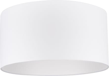 Uniqq Lampenkap stoffen wit Ø 50 cm – 25 cm hoog
