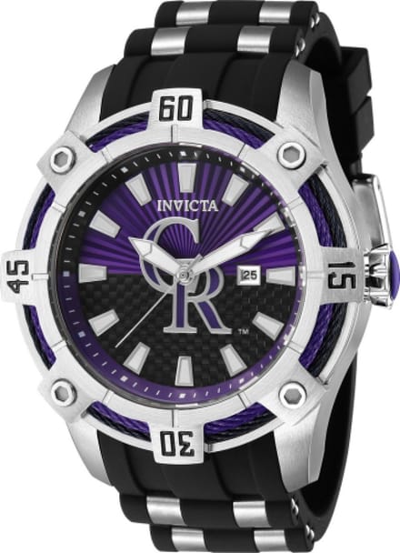 Invicta MLB - Colorado Rockies 43267 Heren Quartz Horloge - 52 mm