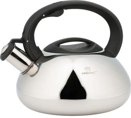 Kinghoff 3262 - Fluitketel - 3 liter - RVS -
