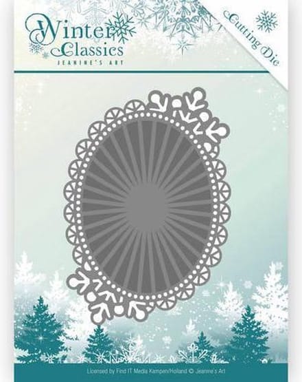 Mal - Jeanine's Art - Winter Classics - Spiegel Ovaal