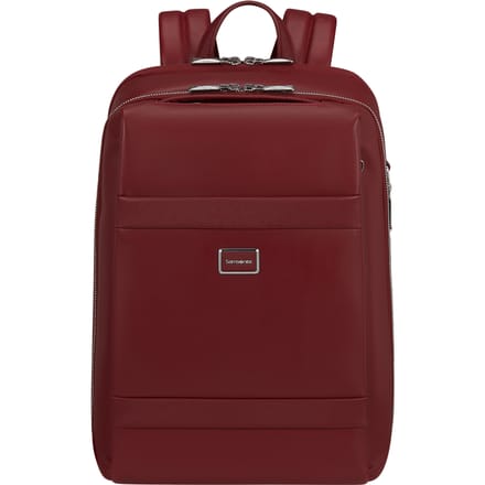 Samsonite Image Biz Leather Rugzak 14.1" Ruby Wine