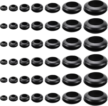SolidKeus - Set van 300 Rubber Kabeldoorvoeren in 7 Maten